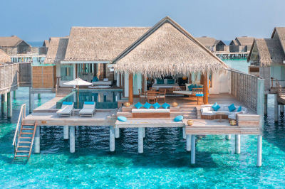 Over Water Pool Villa